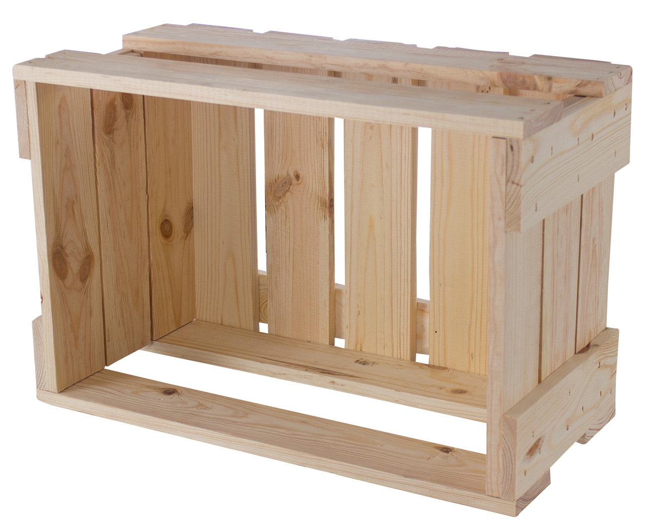 Holzkisten: Weinkiste Holz | NEU |46x30,5x24 cm | zur Lagerung von