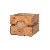 Kommode mit holzkisten
